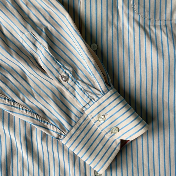 Lacoste Regular Fit Striped Cotton Shirt - Picture 4 of 4